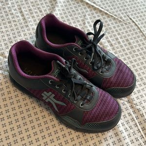 Kuru Quantum Wide Purple and Blue Sneakers